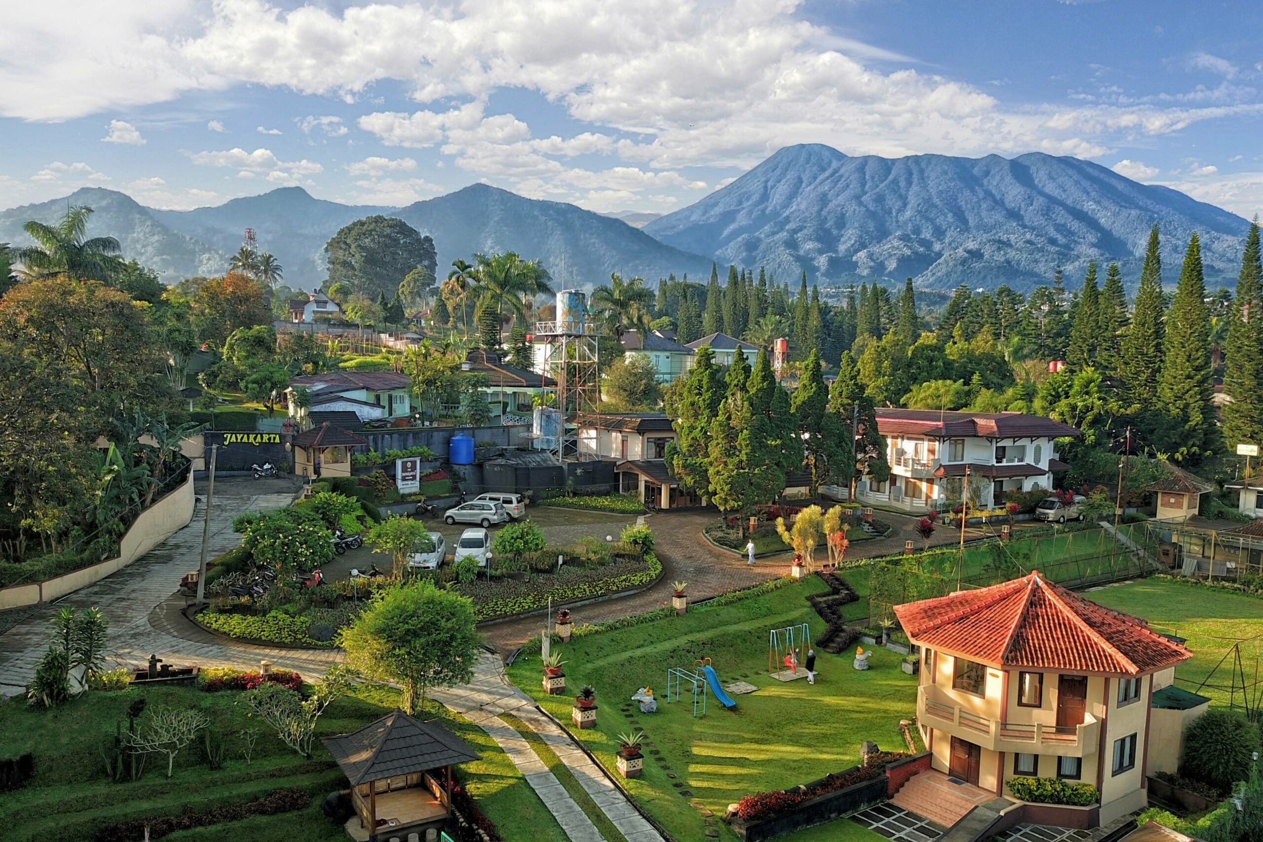 Jayakarta Inn and Villas Cisarua Drone Picture